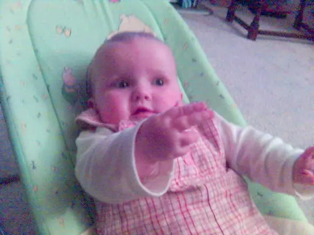 Newborn child sets a world record as being born from a frozen embryo first crystallized in 1994.