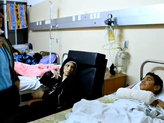 Patient Anne Marsden admitted to emergency care - thankful for makeshift bed in hospital corridor